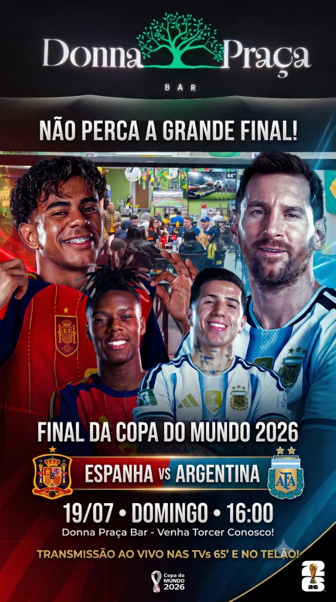 Final da Copa do Mundo 2026: ESPANHA x ARGENTINA