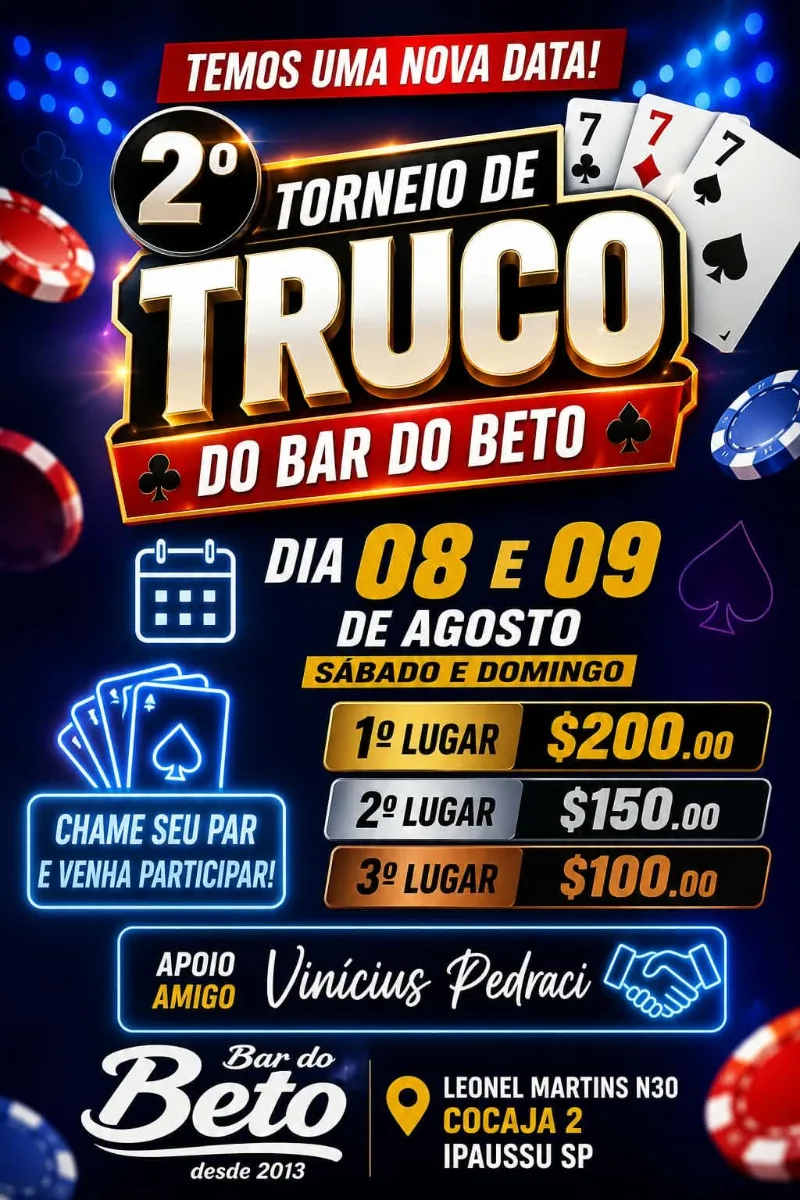 Torneiro de Truco do Bar do Beto