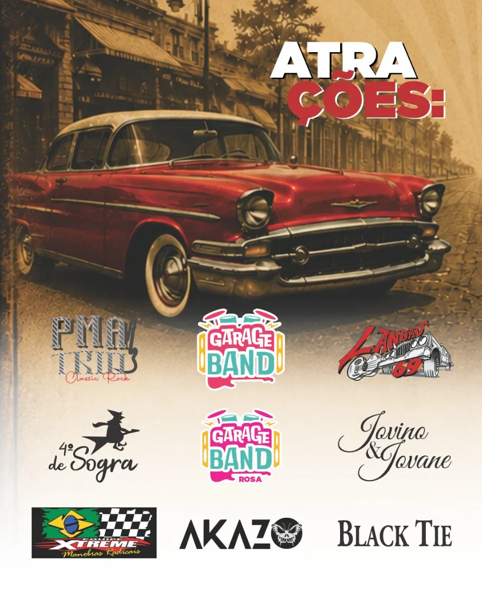 4º Encontro de Carros Antigos Old Car Santa Cruz! - imagem 2