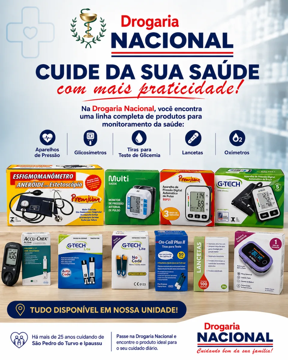 Cuide da sua saúde com mais praticidade!