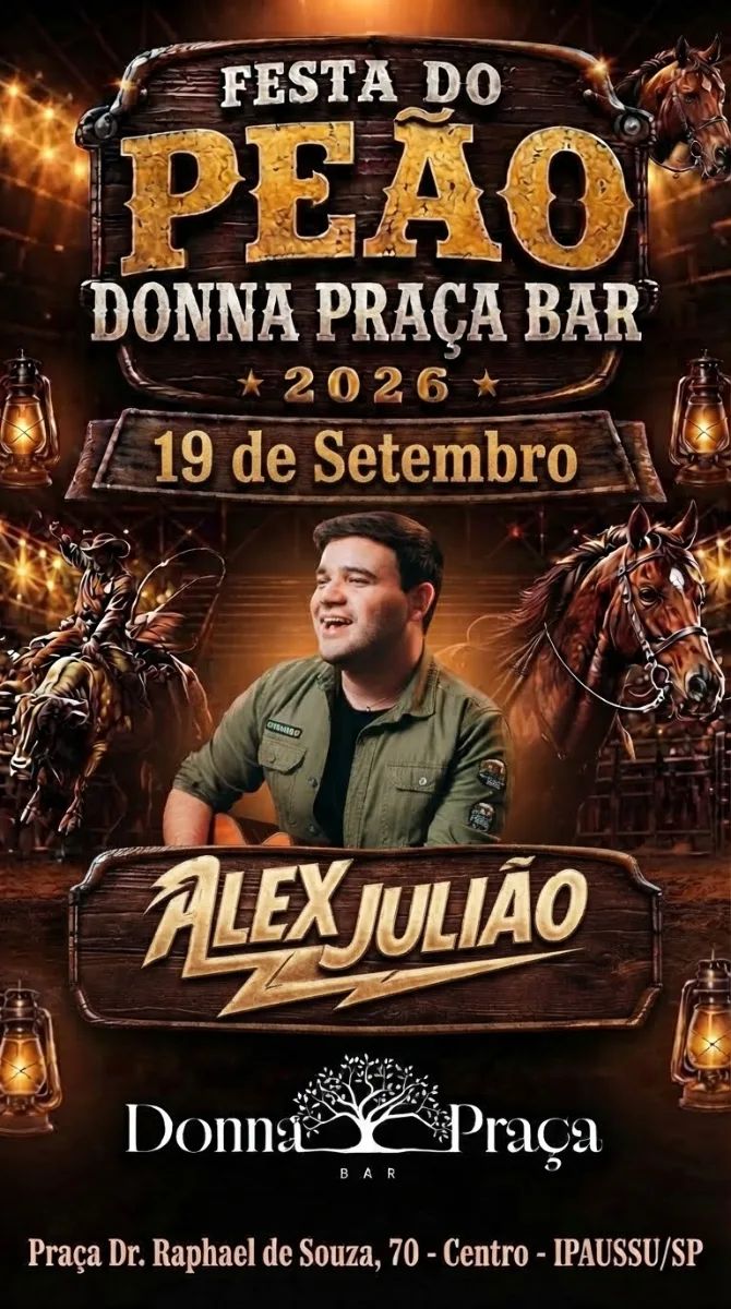 Show Alex Julião - imagem 2