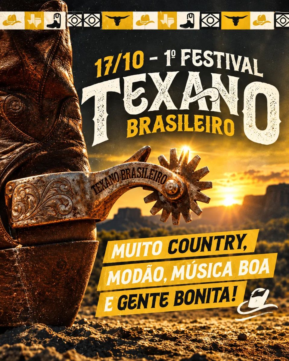 1º FESTIVAL TEXANO BRASILEIRO