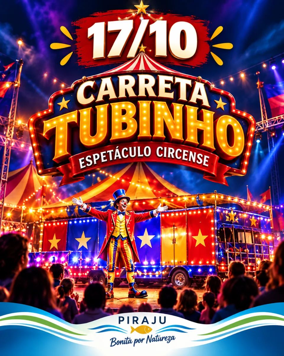 Carreta Tubinho Espetáculo Circense