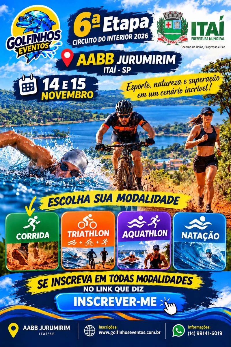 6º Etapa Circuito Interior de Natação em Águas Abertas