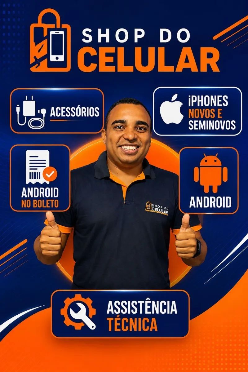 📱 APRESENTAMOS A SHOP DO CELULAR!